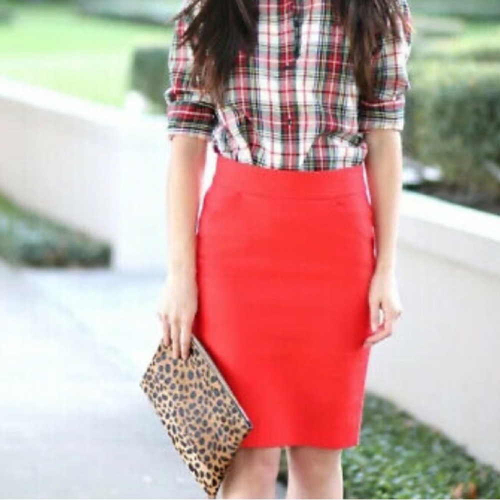 J.Crew The Pencil Skirt Size 2